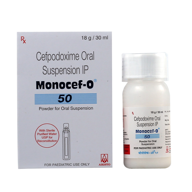 Monocef O 50 Syp